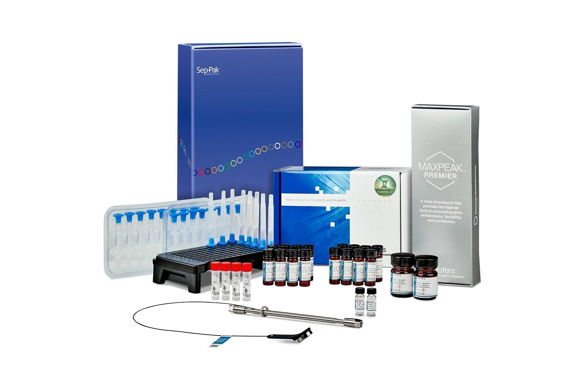 PeptideWorks トリプシン消化タンパク質キット | ペプチドマッピング用